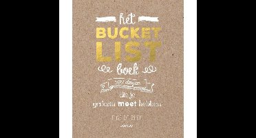 Het bucketlist boek