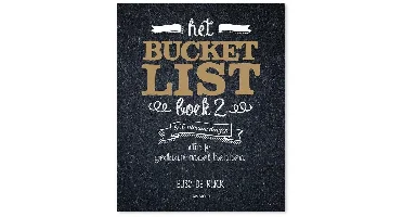Het bucketlist boek 2