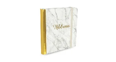 Peter Pauper Adresboek Marble - A5 (large)