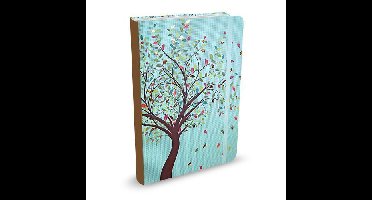 Peter Pauper Notitieboek Tree of Life Blue - A6 (compact)