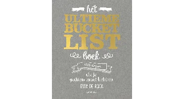 Het ultieme Bucketlist Boek