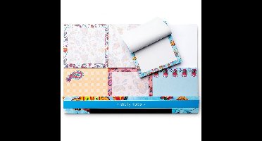 Sticky notes Flowers (6 stuks)