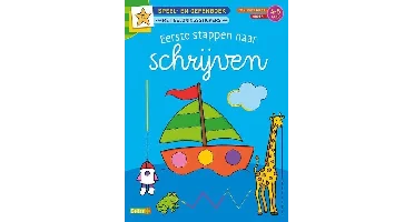 Speel- en oefenboek met beloningsstickers (4-5 j.) - Eerste stappen naar schrijven