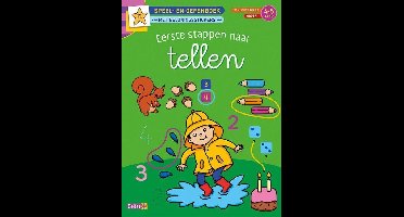 Speel- en oefenboek met beloningsstickers (4-5 j.) - Eerste stappen naar tellen
