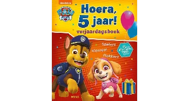 Hoera, 5 Jaar! Paw Patrol Verjaardagsboek