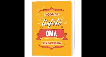 Voor de liefste oma van de wereld Quote boekje