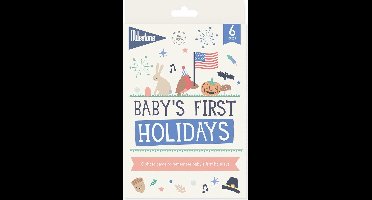 Milestone Baby Photo Cards - Holidays (Engelstalig)