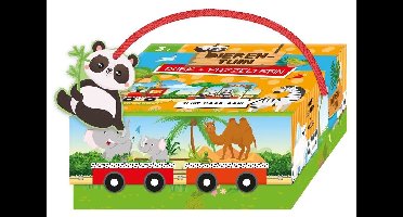 Puzzeltrein Dierentuin (boek + puzzel)