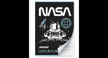 NASA Space Mission Schriften lijntjes - A4 - Set van 2 stuks