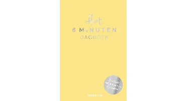 Het 6 minuten dagboek - Geel