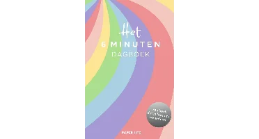 Het 6 minuten dagboek - Regenboog editie