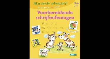 Mijn eerste oefenschrift met stickers - Schrijfoefeningen (5-6 j.)