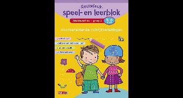 Reuzeleuk speel- en leerblok - Voorbereidende schrijfoefeningen (5-6 j.)