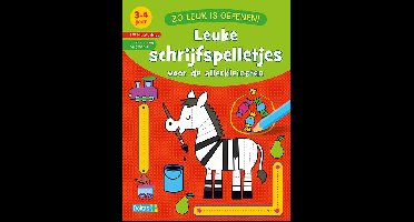 Zo leuk is oefenen! Leuke schrijfspelletjes (3-4 j.)