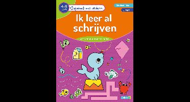 Oefenboek met stickers - Ik leer al schrijven (4-5 j.)