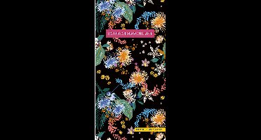 Boodschappenlijst - Floral Black