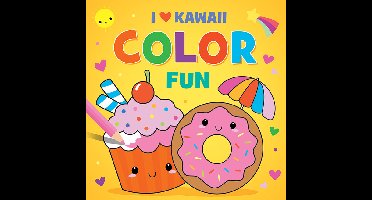 Color Fun - I love Kawaii - Kleurboek