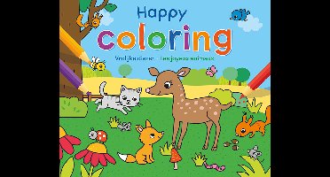 Happy Coloring - Vrolijke dieren