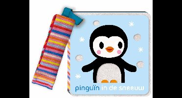 Buggyboekje voor kleine handjes - Pinguïn in de sneeuw
