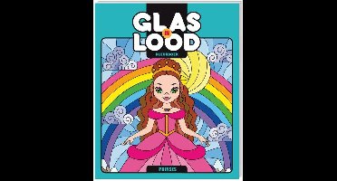 Glas-in-lood kleurboek - Prinses