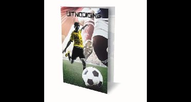 Uitnodigingen - Fun Voetbal 2 - 6 stuks