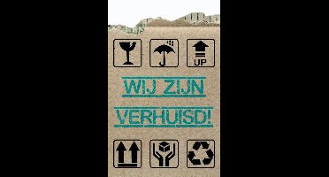 Uitnodigingen - Verhuiskaart 2 - 6 stuks