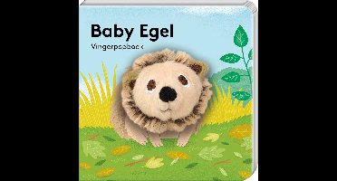 Vingerpopboekje - Baby Egel