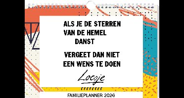 Loesje familieplanner - 2026