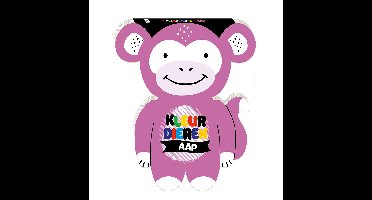 Kleurdieren - Aap
