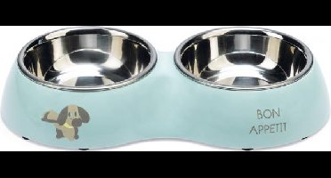 BZ PLA PUPPY DINERSET DROPPY GRN 27