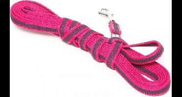 Lange lijn hond - Antislip - 14mm - Met handvat