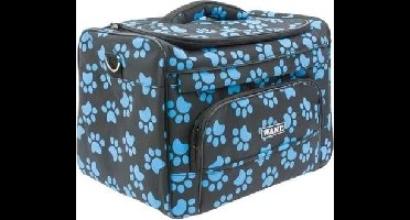 Luxe tas zwart met pootjes