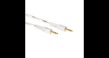 ACT AK2246 High Quality Aansluitkabel 3,5mm Stereo Jack Male - Male - 10 meter