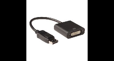 ACT AK3985 Verloopkabel | DisplayPort male/DVI female | Zwart | 15 cm