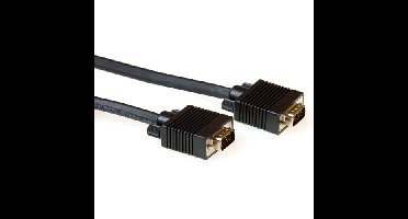 ACT AK4269 High Performance VGA Aansluitkabel Male-Male Zwart - 10 meter