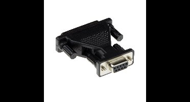 ACT AB9141 D-sub Adapter 9 polig female naar 25 polig male with molded body