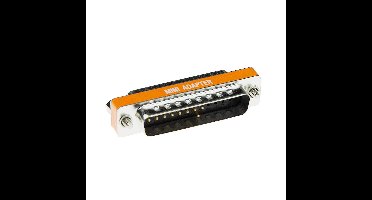 ACT AB9843 D-Sub Null Modem Adapter 25 Polig Male/25 Polig Female