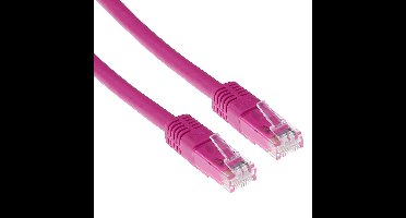ACT IB1810 U/UTP CAT6 Patchkabel Roze - 10 meter