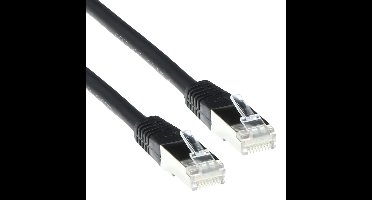 ACT FB9951 LSZH SFTP CAT6 Patchkabel Zwart - 1,5 meter