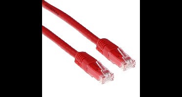 ACT IB5503 U/UTP CAT5E Patchkabel Rood - 3 meter