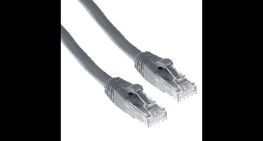 ACT IB3000 U/UTP CAT6A Patchkabel | Snagless | RJ45 Connectoren | Grijs | 50 cm