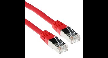 ACT IB5007 LSZH SFTP CAT6A Patchkabel Rood - 7 meter