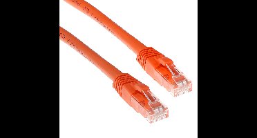ACT IS1515 U/UTP CAT6 Patchkabel Snagless Oranje - 15 meter