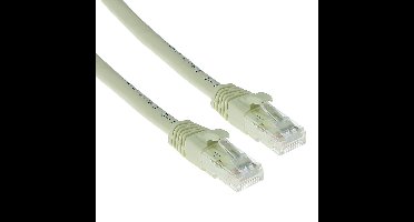 ACT IS8405 U/UTP CAT6 Patchkabel Snagless Ivoor - 5 meter