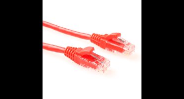 ACT IK8510 U/UTP CAT6 Patchkabel Rood -10 meter