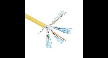 ACT FP658B CAT6 S/FTP PVC Patchkabel Soepel Geel - 305 meter