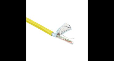 ACT FP7850 CAT5E F/UTP LSZH Patchkabel Soepel Geel - 500 meter