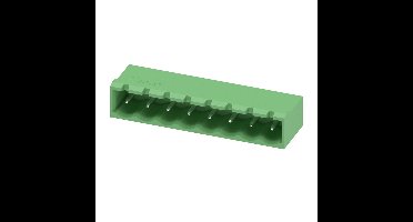 Phoenix 1757307 8 polige MSTBA 2,5/8-G-5,08 PCB wire to board chassisdeel met 5,08 mm raster