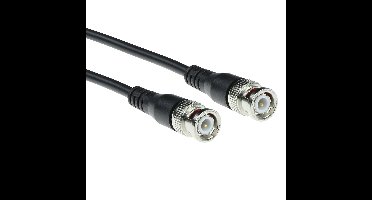 ACT Q7015M BNC RG-58 Patchkabel | 50 Ohm | Zwart | 15 meter