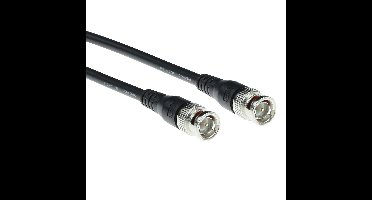 ACT Q71050 BNC RG-59 Kabel | 75 Ohm | Zwart | 50 cm